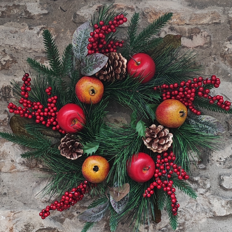 Fruited Boxed Wreath