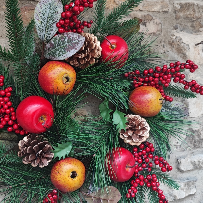 Fruited Boxed Wreath