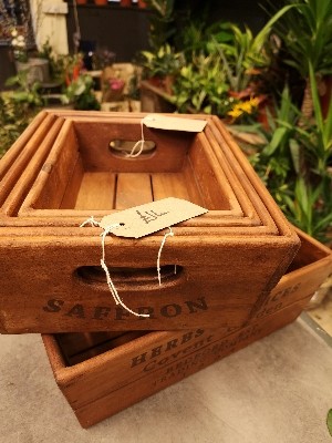 Saffron crate for Katie