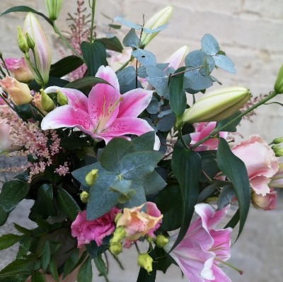 Pink Lily Bouquet