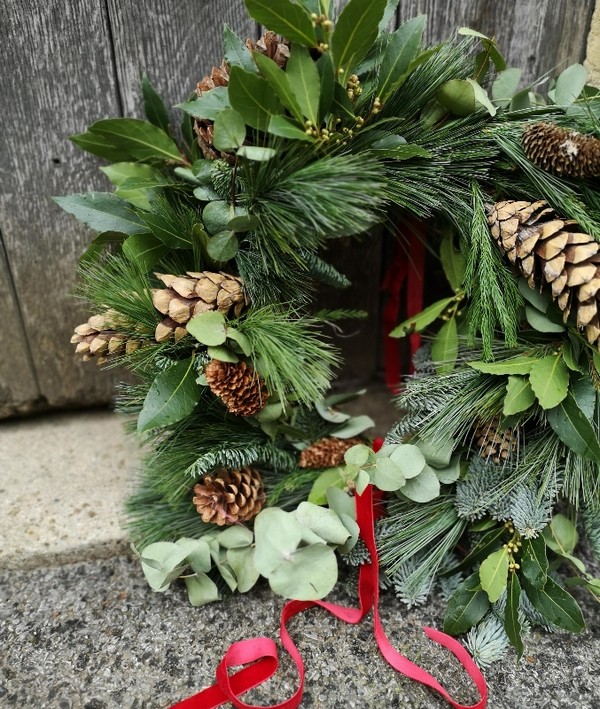 Christmas wreath making kit
