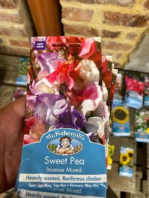 Sweet Pea incense mixed