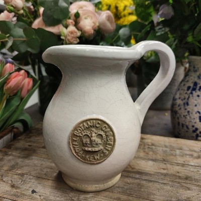 Kew Gardens Jug Bone White