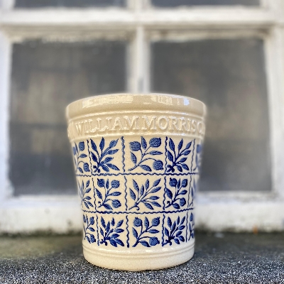 16cm Blue leaf pot