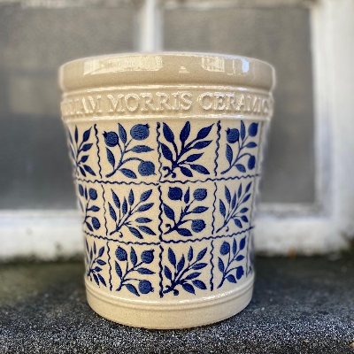 20cm Blue leaf pot