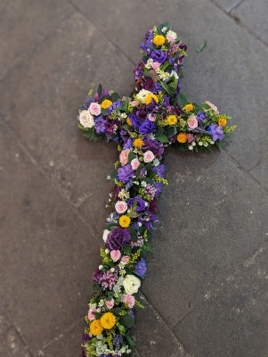 Floral Cross