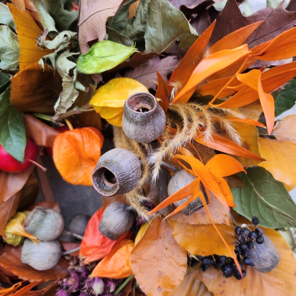 Dried Autumnal Wreath Kits