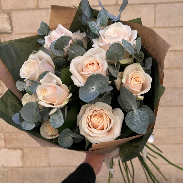 Pink Dorchester Rose Bouquet