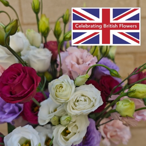 All British Lisianthus Bouquet