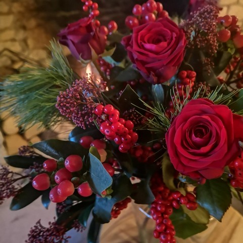 Traditional Christmas bouquet