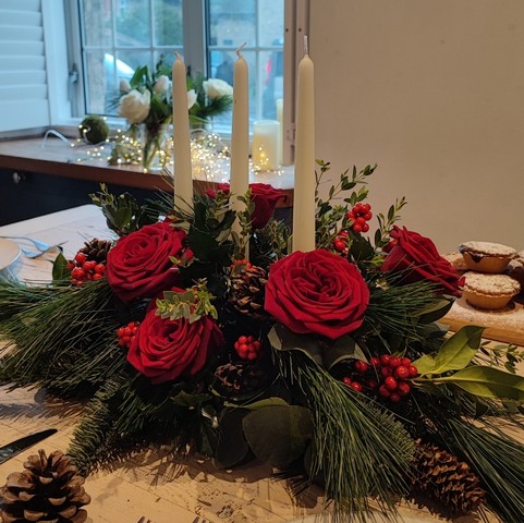 Traditional Candle Arrangement