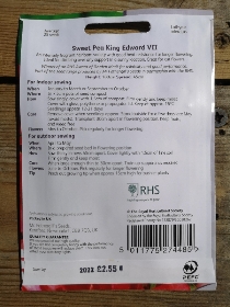 RHS Sweet Pea King Edward VII