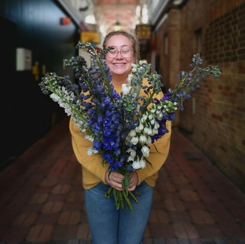 All Delphinium Bouquet