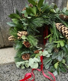 Christmas wreath making kit