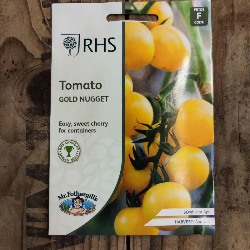 RHS Tomato Gold Nugget