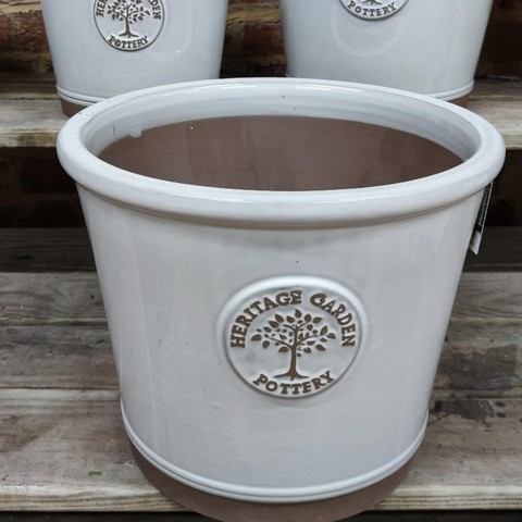 Heritage Garden Pottery Cream Pot