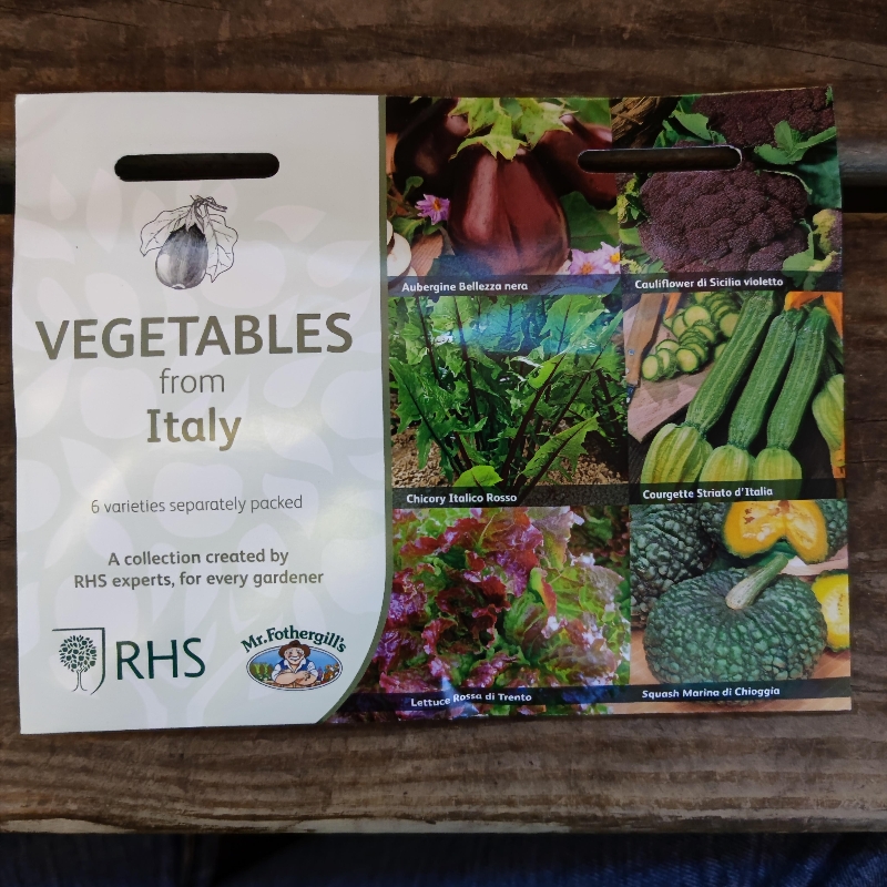 RHS Vegetables from Italy collection