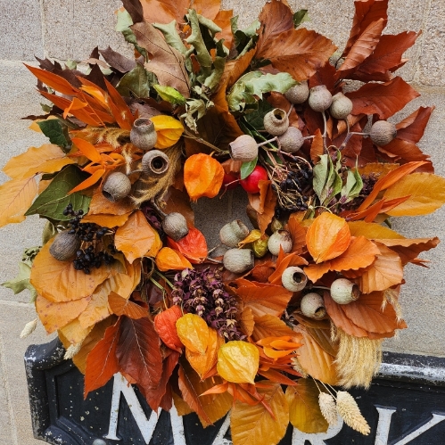Dried Autumnal Wreath Kits