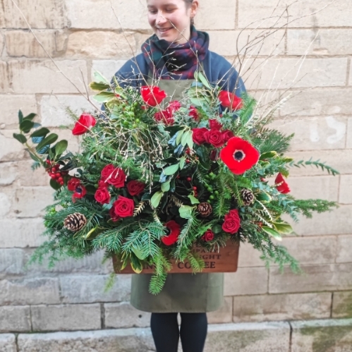 Christmas Vintage Crate
