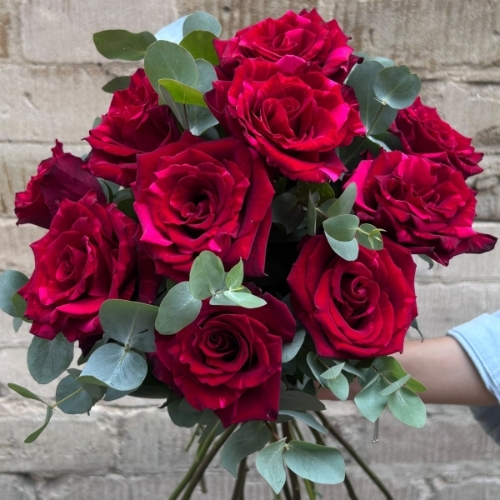 Red Panther Rose Bouquet available from 15th August